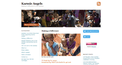 Desktop Screenshot of karmicangels.org.uk